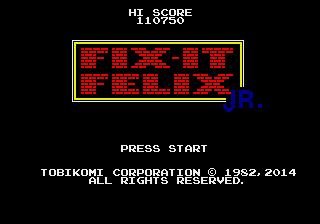 Fix-It Felix Jr. Title Screen